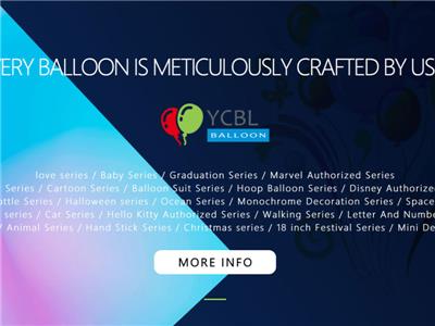 YCBL Balloon  外貿(mào)網(wǎng)站建設(shè)